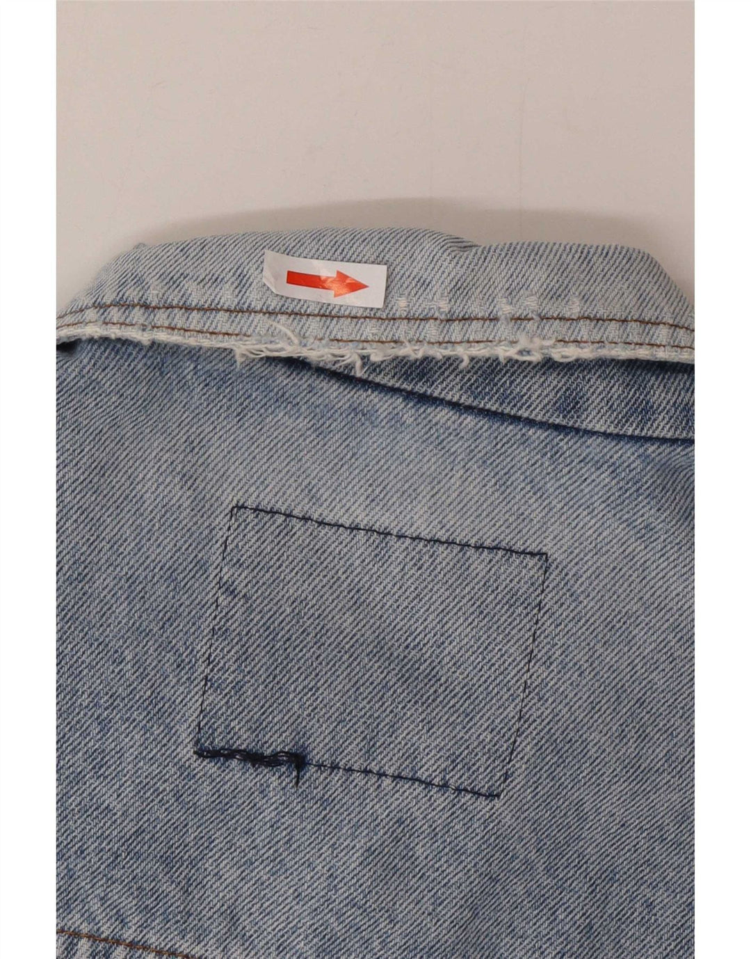 Jaqueta jeans masculina Casucci UK 40 grande algodão azul