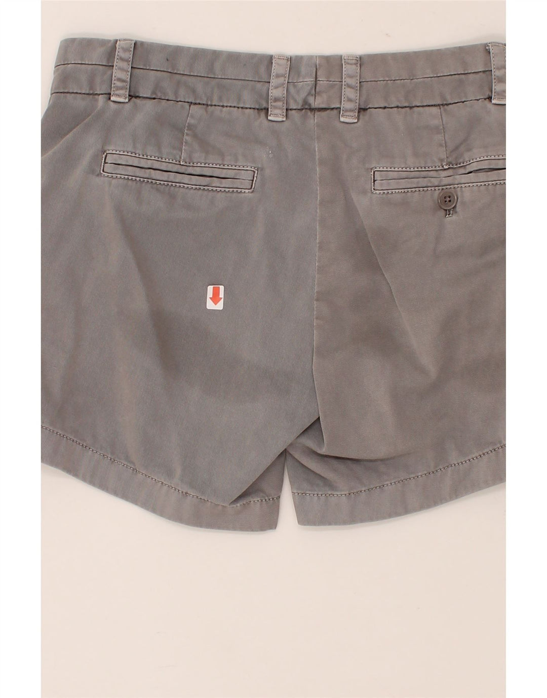 J. CREW Womens Chino Shorts US 2 XS W25  Grey Cotton Vintage J. Crew and Second-Hand J. Crew from Messina Hembry 