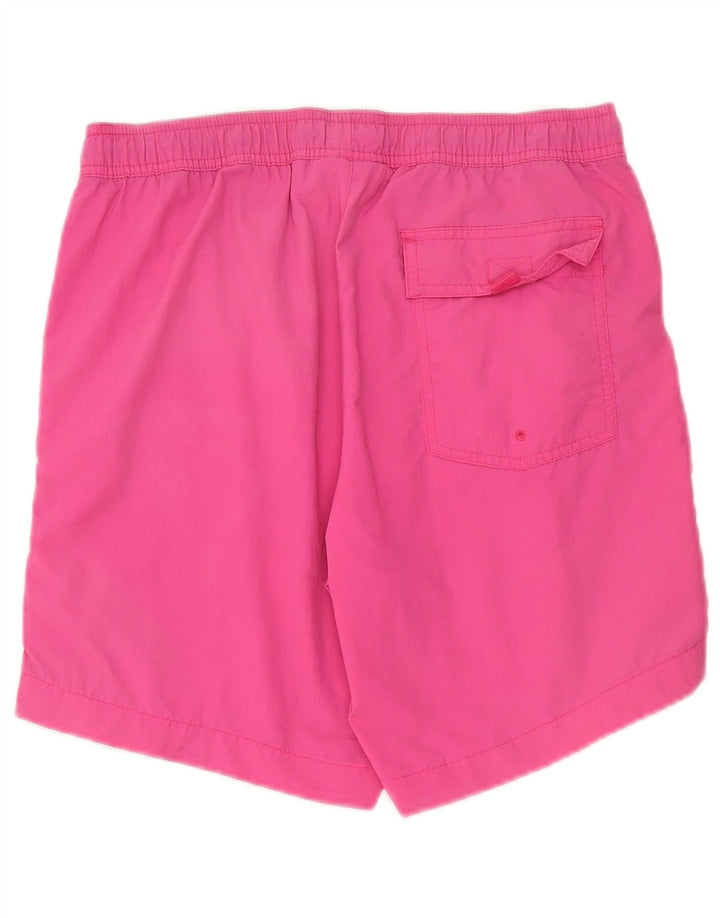 Shorts de natação masculino Champion Graphic pequeno rosa poliamida