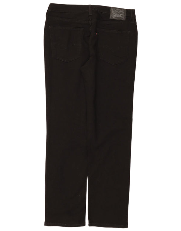 Levi's Masculino 541 Tapered Jeans W34 L32 Algodão Preto
