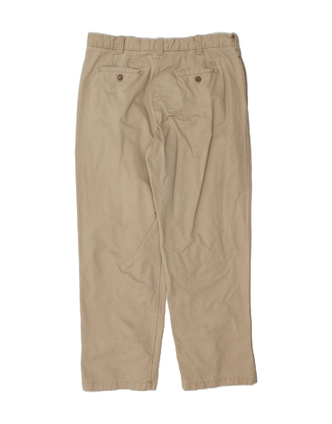 IZOD Mens Straight Chino Trousers W36 L32 Beige Cotton Vintage Izod and Second-Hand Izod from Messina Hembry 