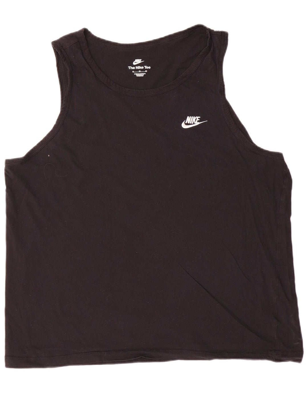 Colete masculino Nike XL preto algodão