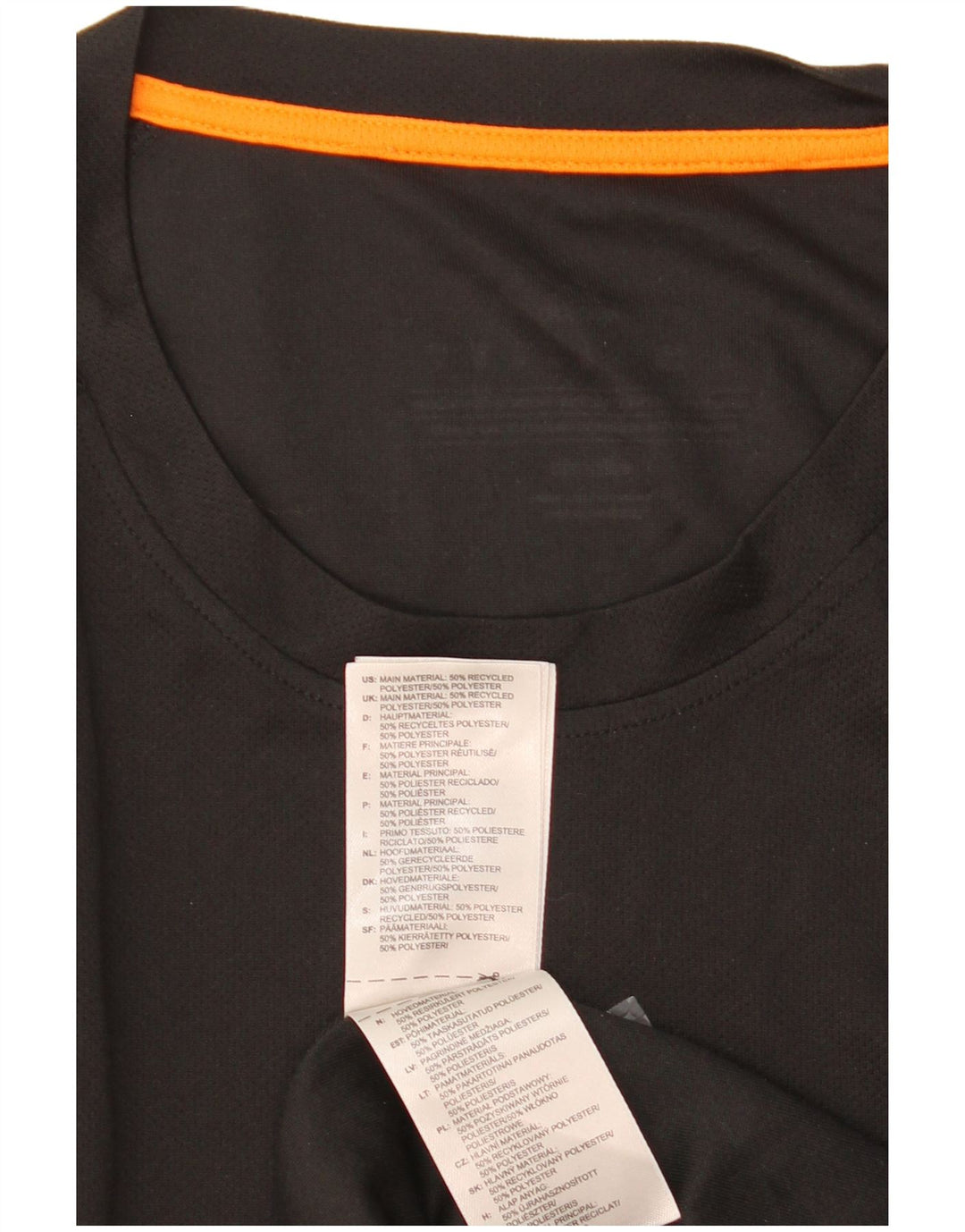 Adidas Mens Graphic T-Shirt Top Médio Poliéster Preto