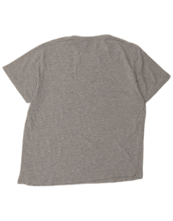 Camiseta masculina French Connection Top XL algodão cinza