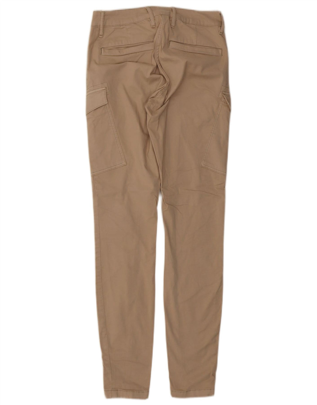 Calça cargo slim feminina G-STAR W26 L30 bege