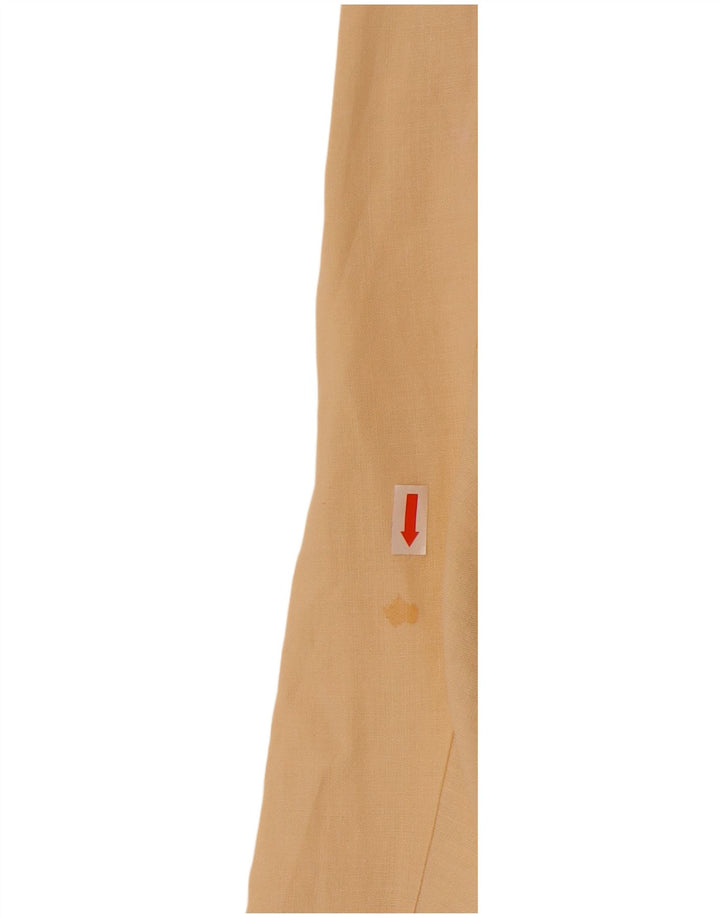 Saia feminina Benetton A-Line W28 Médio Amarelo