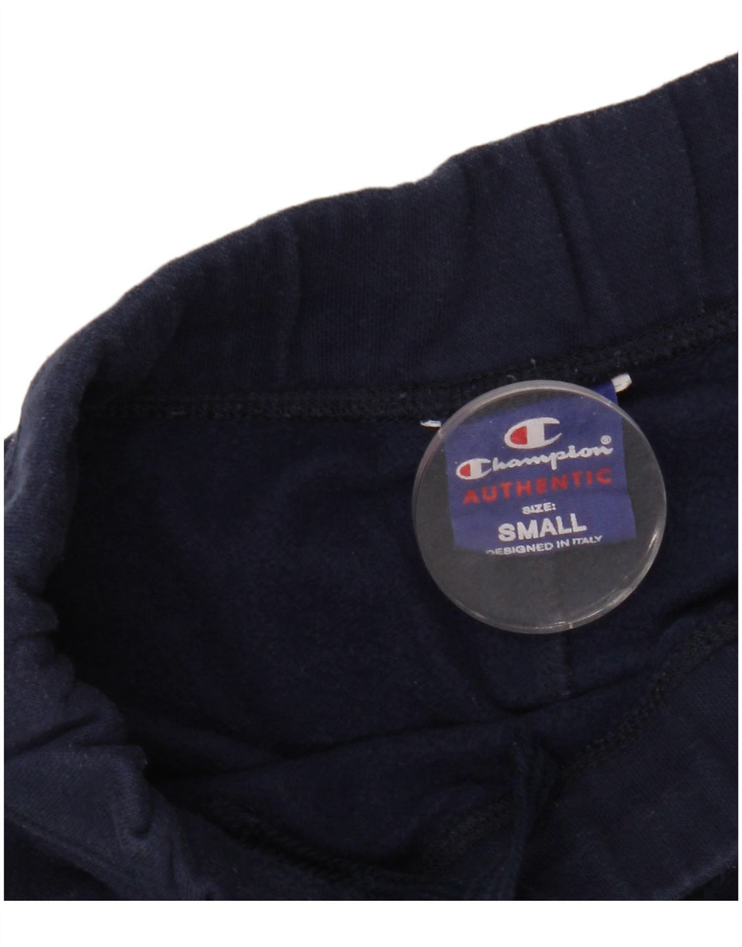 Calça esportiva masculina Champion Graphic Joggers pequena azul marinho