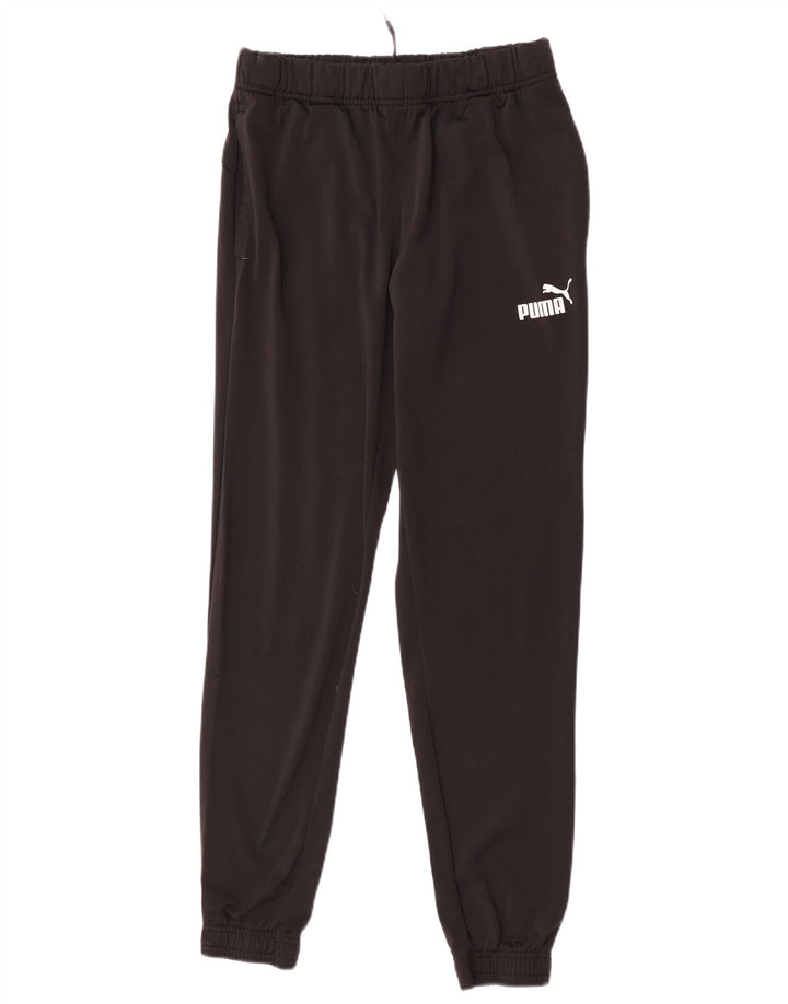 Calça de treino feminina PUMA Joggers UK 12 poliéster preto médio