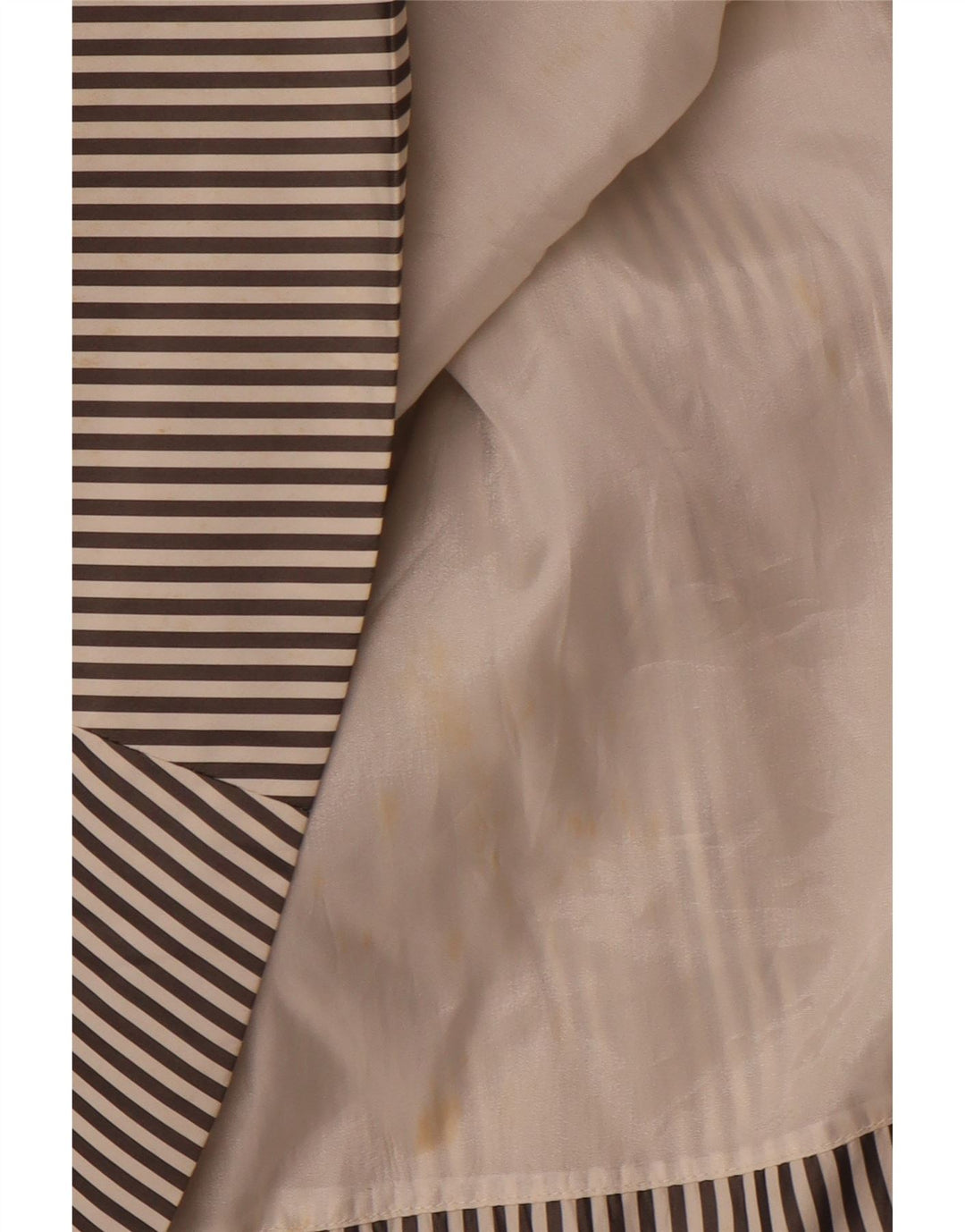 Vestido feminino assimétrico linha A KAREN MILLEN UK 12 médio preto listrado