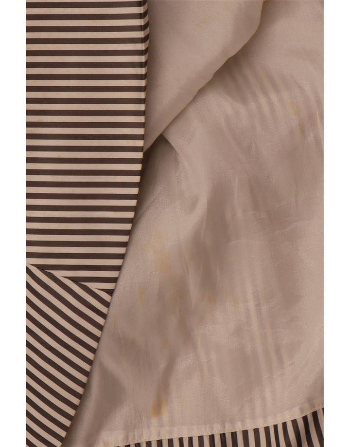 Vestido feminino assimétrico linha A KAREN MILLEN UK 12 médio preto listrado