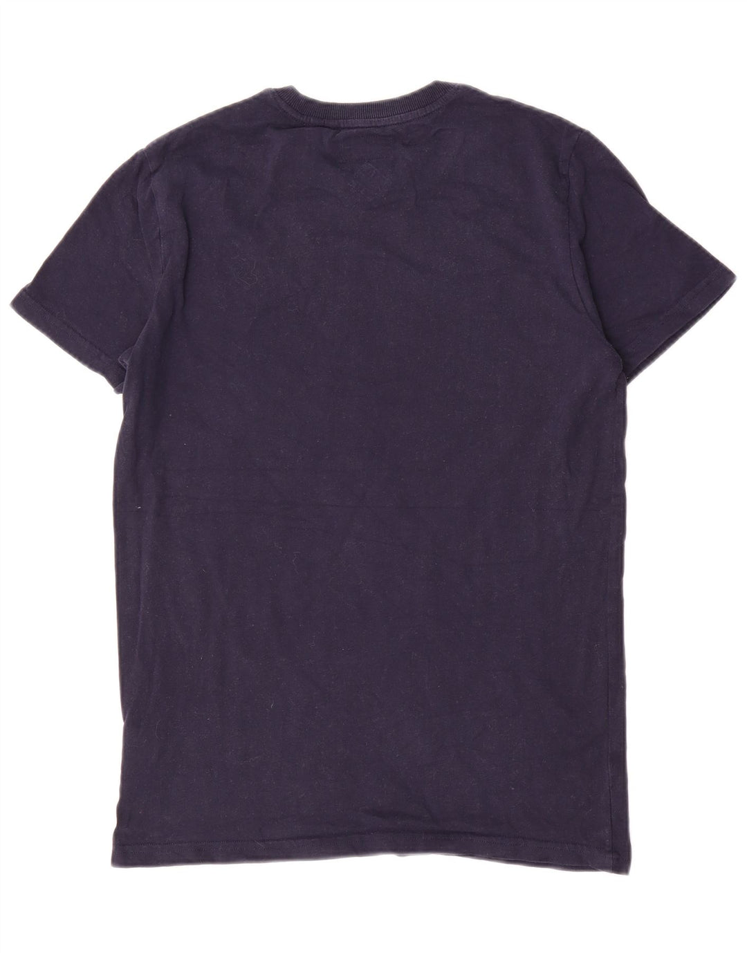 Camiseta masculina Superdry Top médio algodão azul marinho