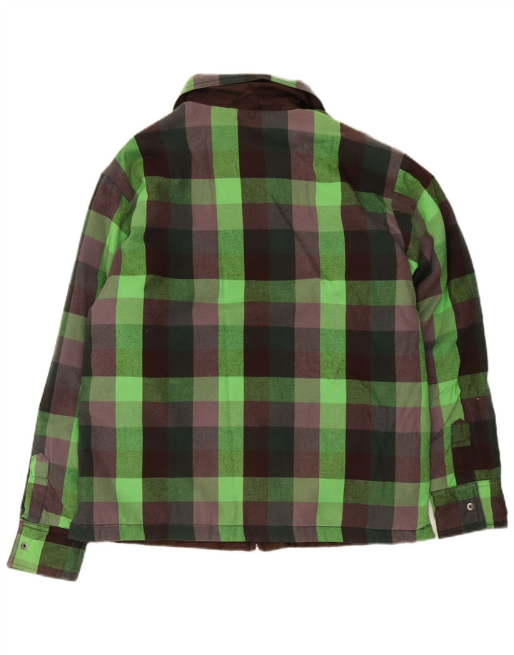 Jaqueta bomber masculina The North Face UK 38 xadrez verde médio