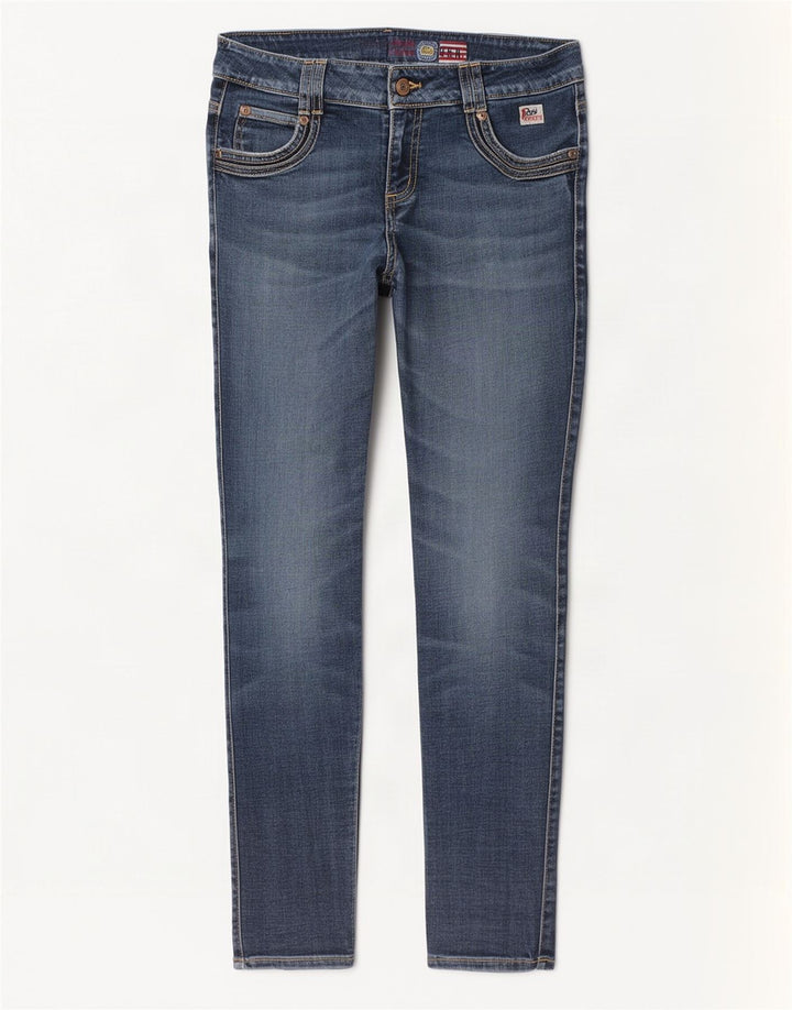 Calça jeans feminina Roy Rogers W29 L27 azul algodão