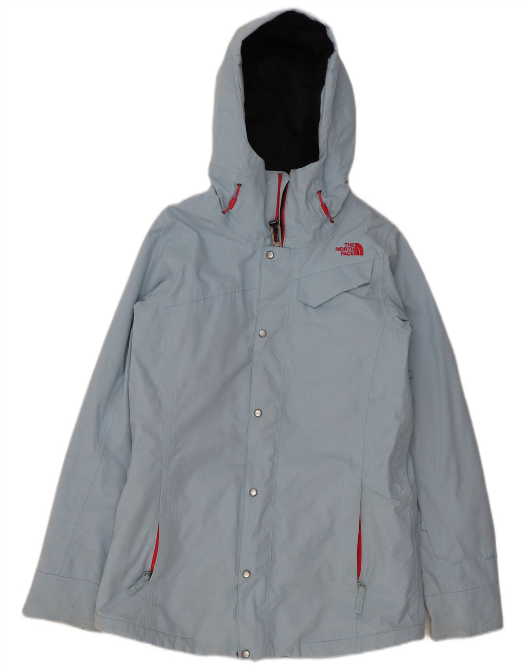 Jaqueta corta-vento oversized com capuz The North Face feminino Reino Unido 10 pequeno azul