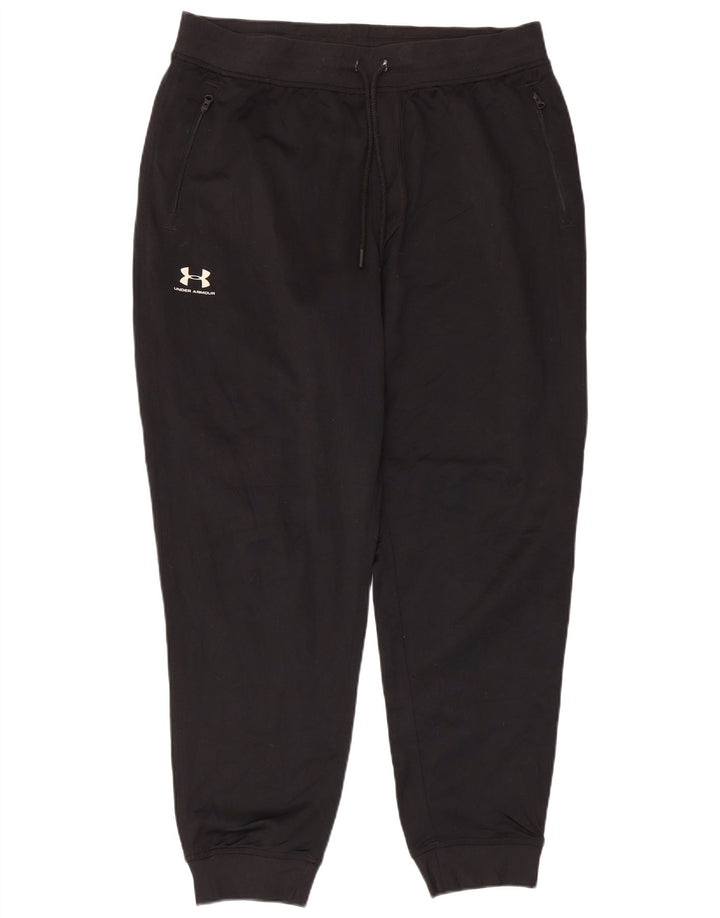 Under Armour Mens Calças de treino Joggers XL poliéster preto