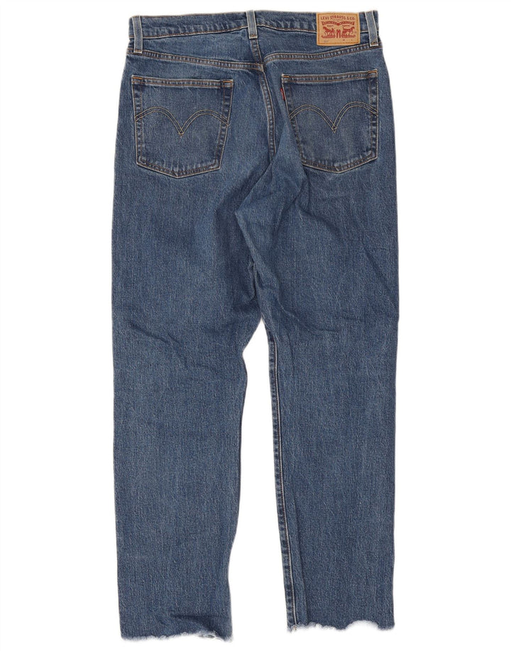 Levi's Masculino 501 Straight Jeans W30 L30 Azul Algodão