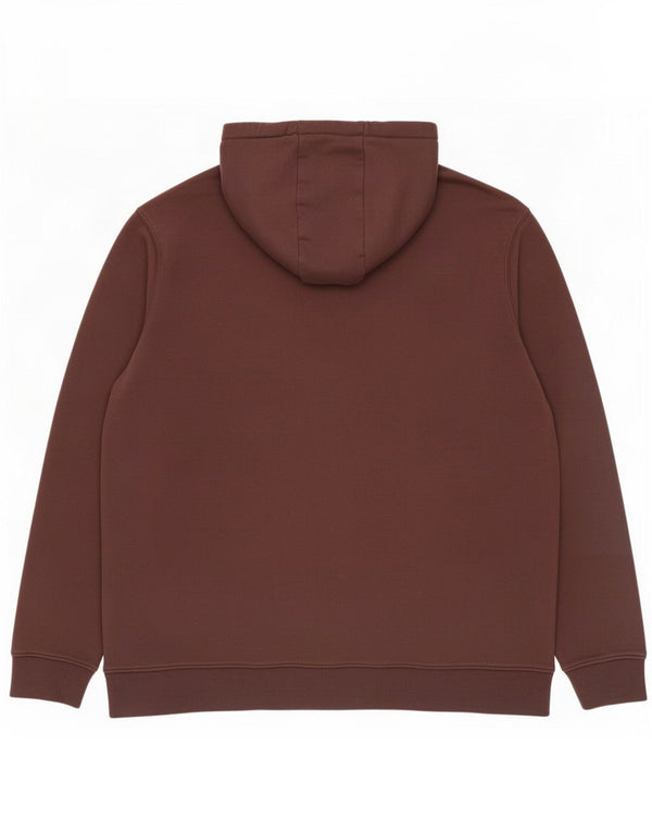 Lyle & Scott moletom com capuz masculino 2XL algodão marrom