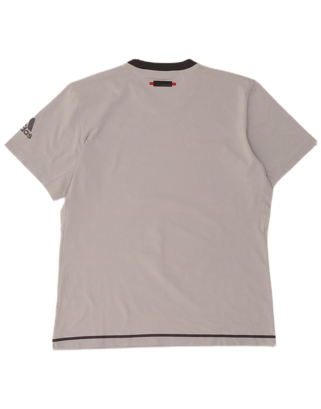Camiseta Adidas Masculina Graphic Top XL Cinza Poliéster
