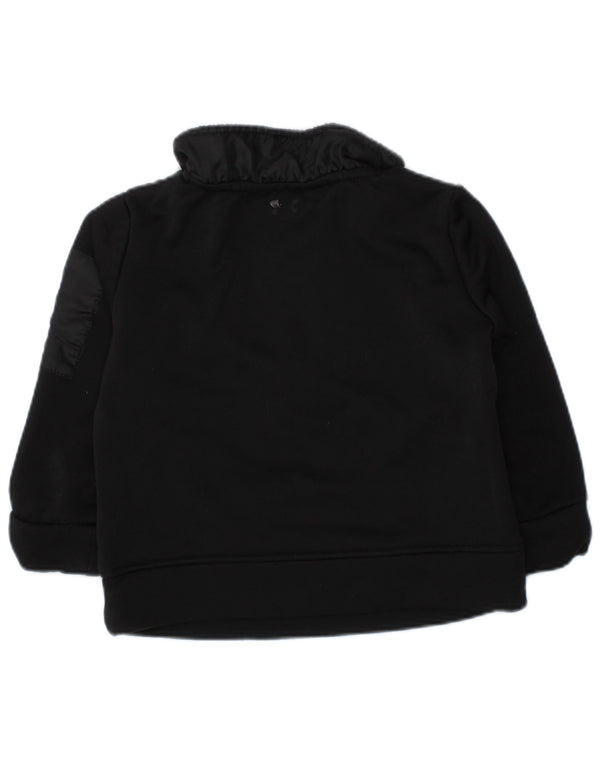 Suéter UNDER ARMOUR para bebês meninos com zíper e gola 12-18 meses preto