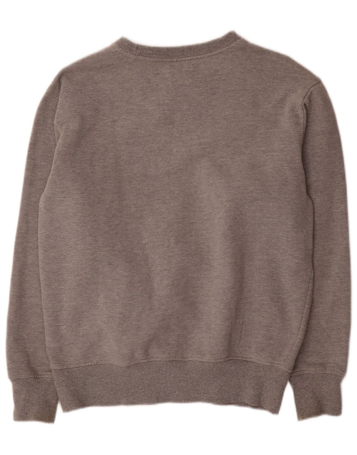 Ellesse moletom masculino gráfico jumper pequeno cinza colorblock algodão