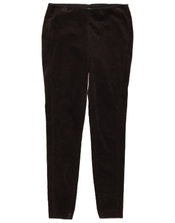 Ralph Lauren Leggings femininas de veludo cotelê EUA 2 XS algodão cinza