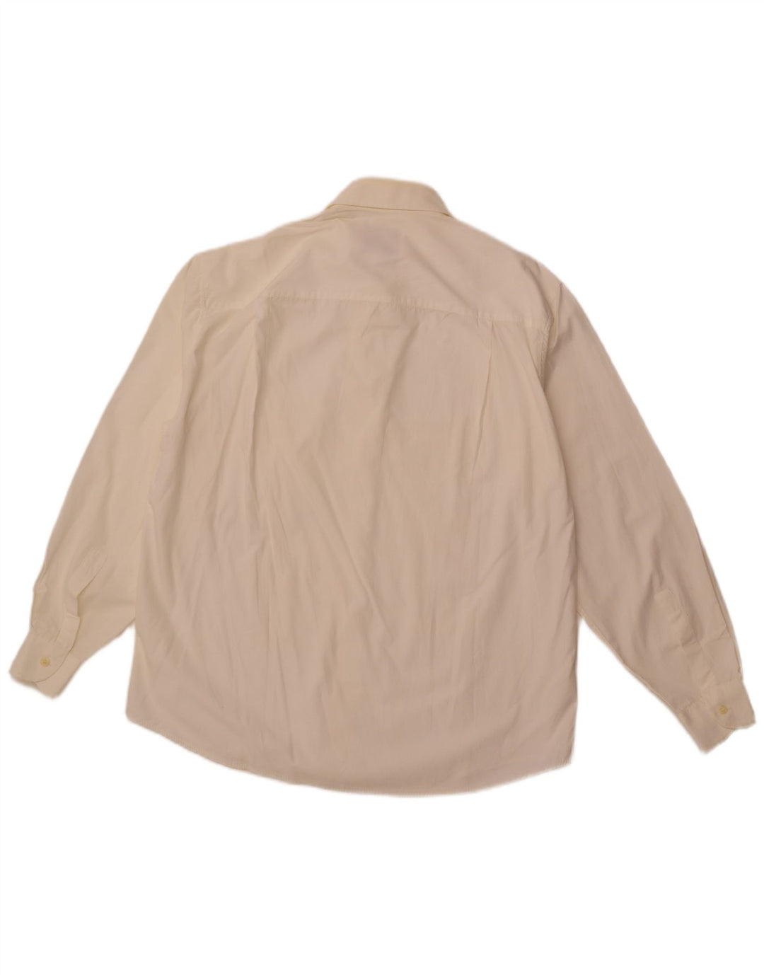 Camisa masculina AZZURRA grande de algodão branco