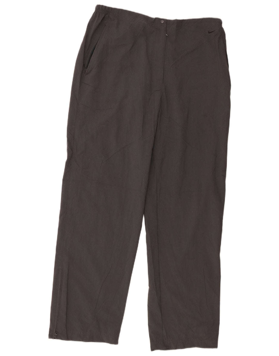 Calça de treino feminina Nike UK 16/18 XL cinza poliéster