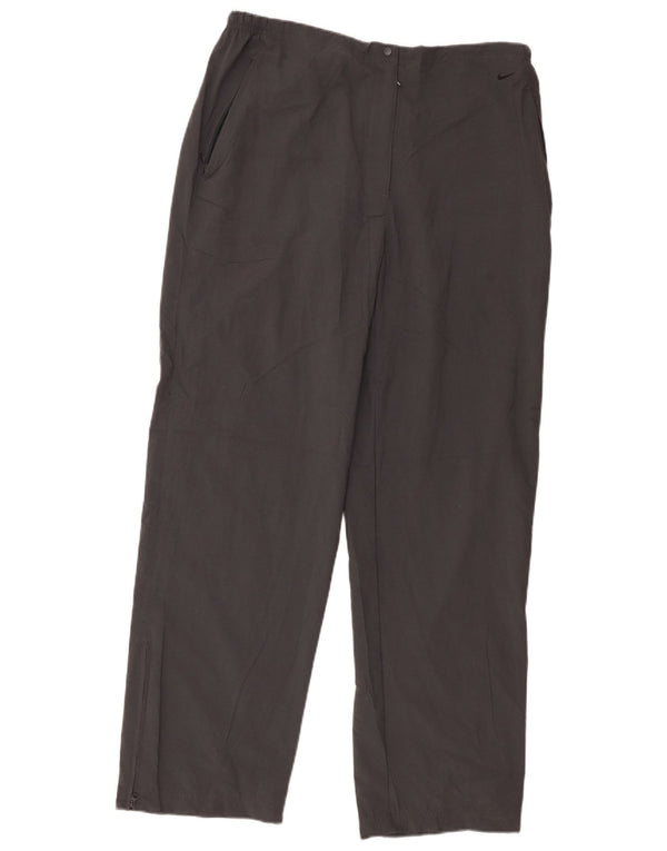 Calça de treino feminina Nike UK 16/18 XL cinza poliéster