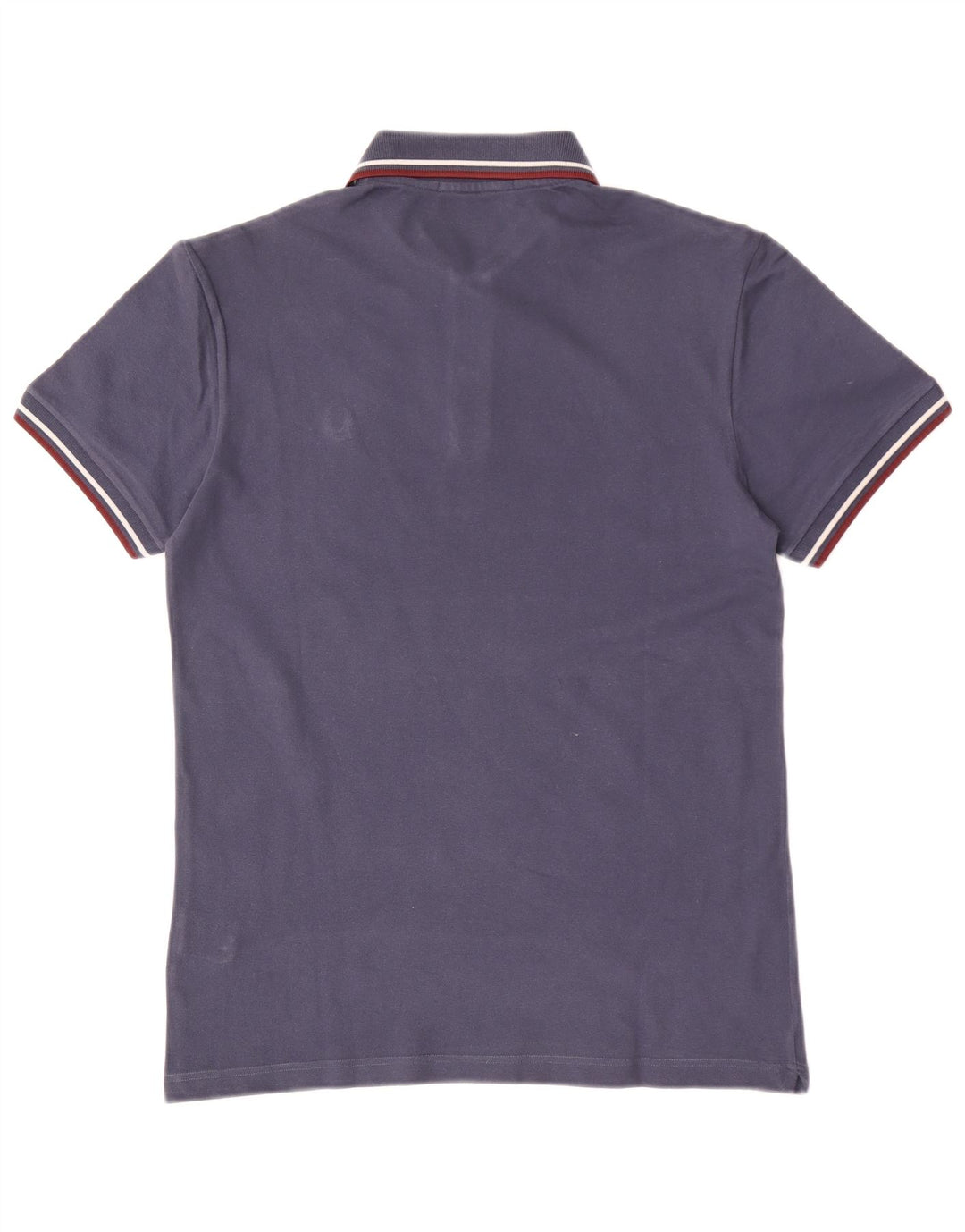 Camisa polo masculina leve e elástica Fred Perry de algodão azul marinho médio