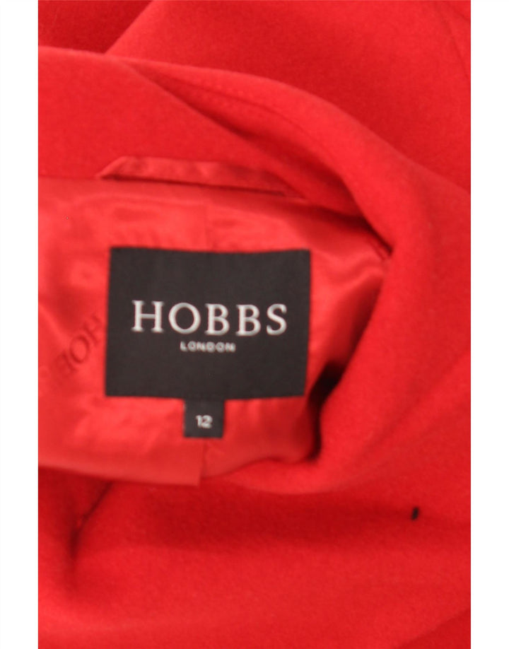 Sobretudo feminino HOBBS UK 12 lã vermelha média