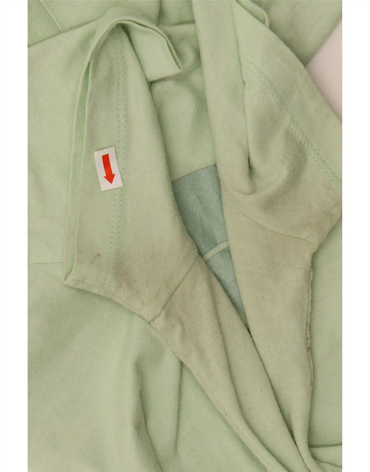 Camiseta feminina gráfica THE NORTH FACE UK 14 poliéster verde médio