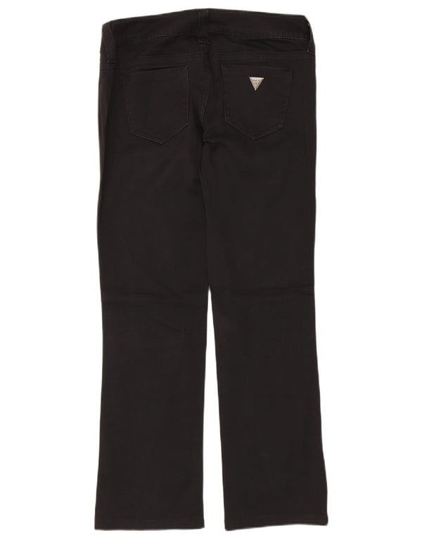 Guess Jeans Bootcut Feminino W28 L29 Algodão Preto