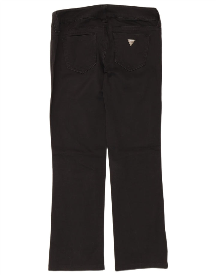 Guess Jeans Bootcut Feminino W28 L29 Algodão Preto