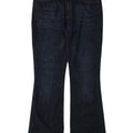 Calça jeans feminina Levi's 10529 Bootcut W33 L32 azul marinho algodão