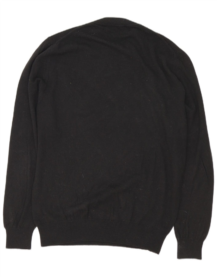Suéter masculino Trussardi com gola redonda XL preto poliamida