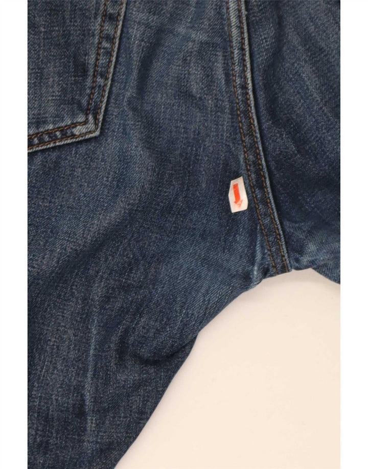 Gap Mens Slim Jeans W32 L30 Azul Algodão