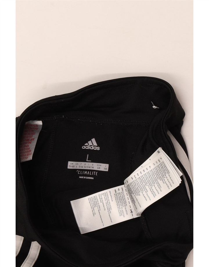 Leggings Adidas Meninas Climalite 13-14 Anos Grande Poliéster Preto