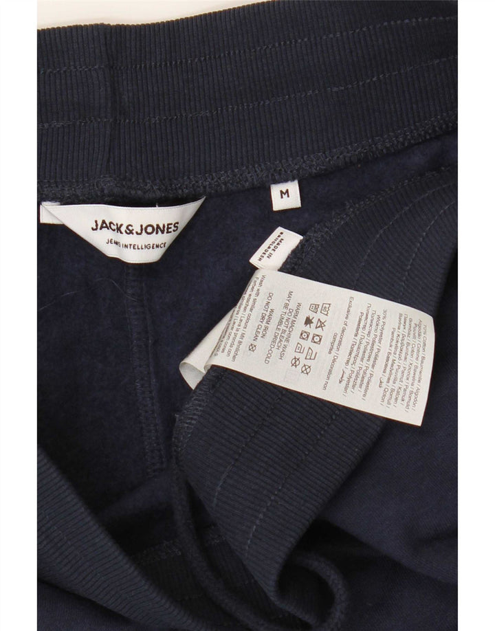 Calça de treino masculina Jack & Jones Graphic Joggers médio azul marinho