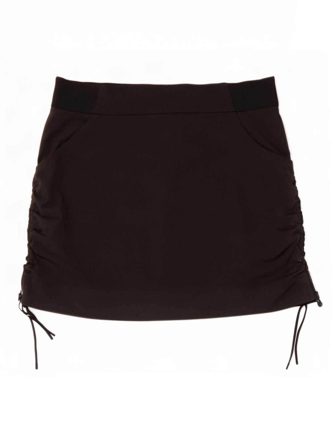 Minissaia feminina Columbia grande W34 nylon preto