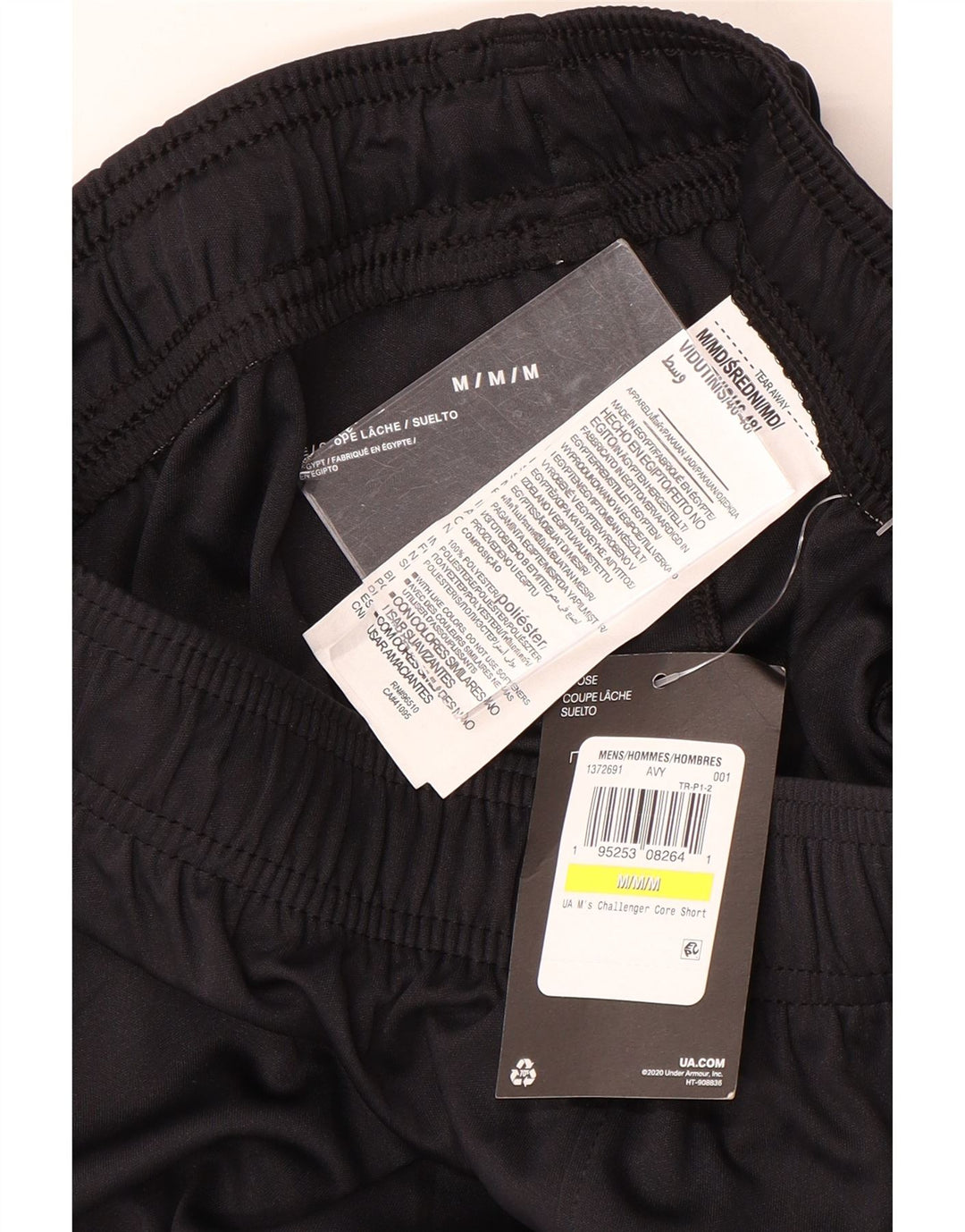 Under Armour Mens Sport Shorts Médio Poliéster Preto