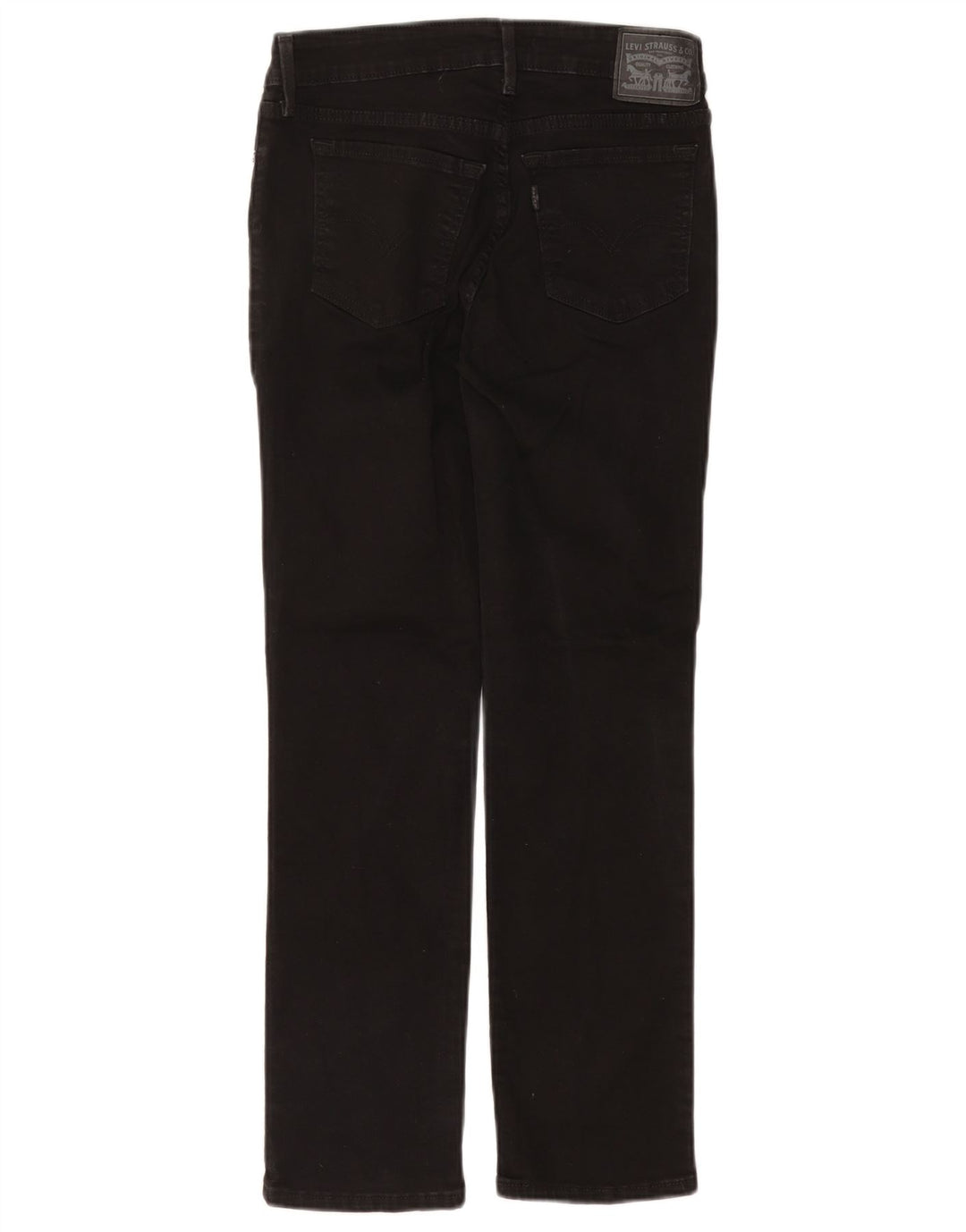 Calça jeans feminina Levi's 712 Slim W27 L28 algodão preto