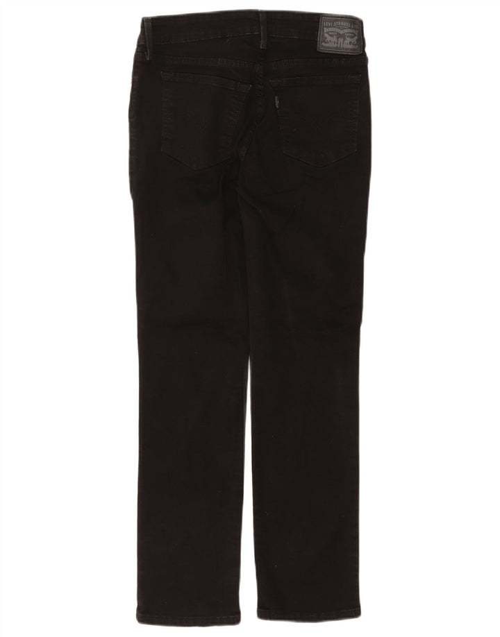 Calça jeans feminina Levi's 712 Slim W27 L28 algodão preto