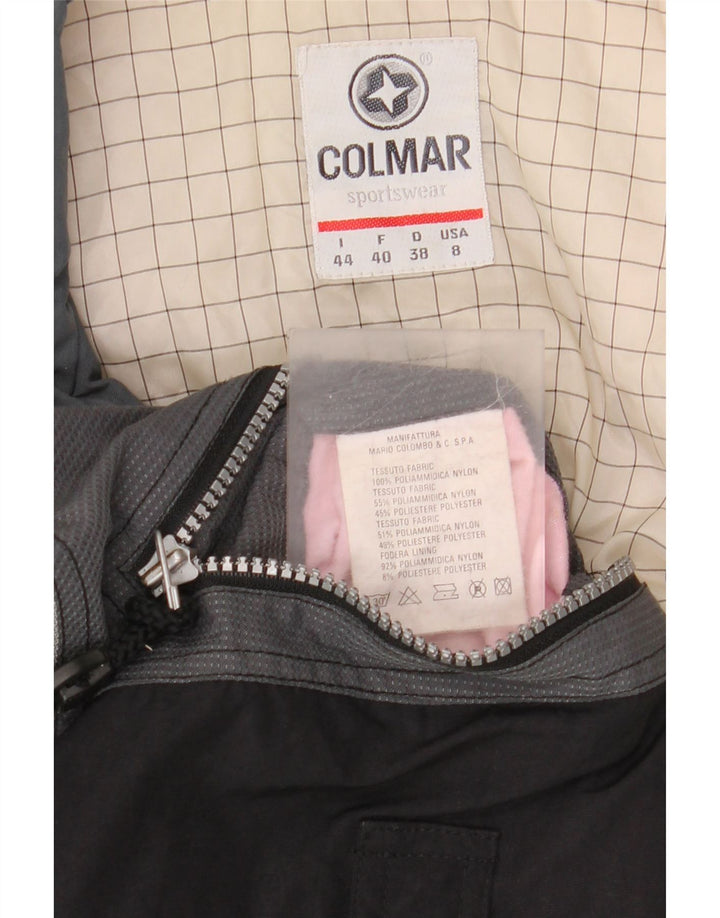 Jaqueta de esqui grande feminina COLMAR IT 44 pequena poliamida preta colorida