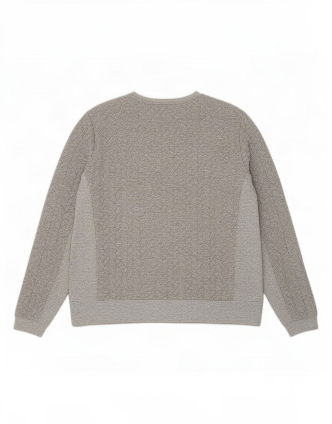 Zara moletom feminino jumper UK 14 cinza médio
