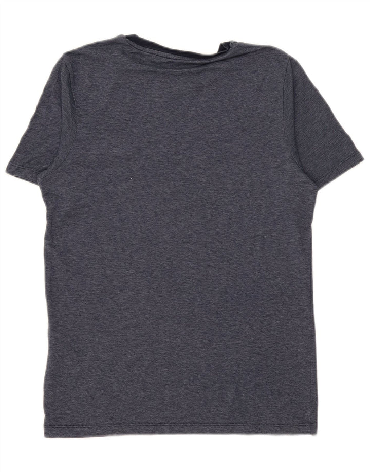 Camiseta masculina Jack & Jones top pequeno algodão azul marinho