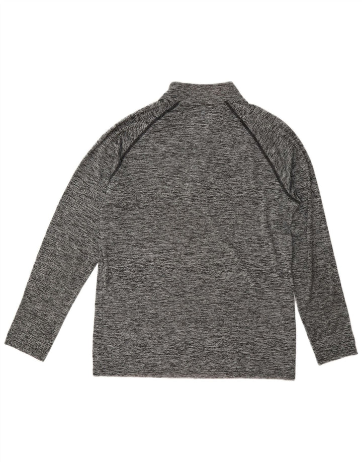 Under Armour Masculino Heat Gear Pulôver Treino Top Pequeno Cinza Salpicado