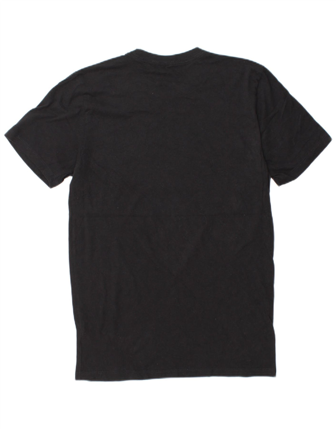 Camiseta gráfica masculina The North Face, top pequeno de algodão preto
