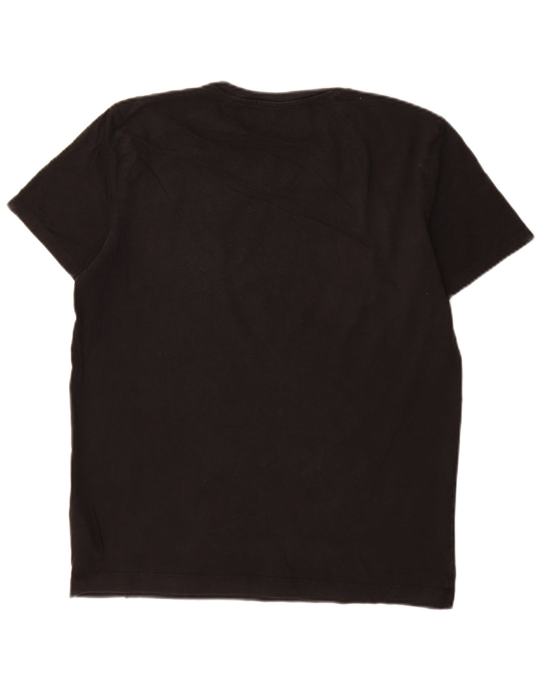 Camiseta feminina CALVIN KLEIN com estampa gráfica UK 14 algodão preto médio