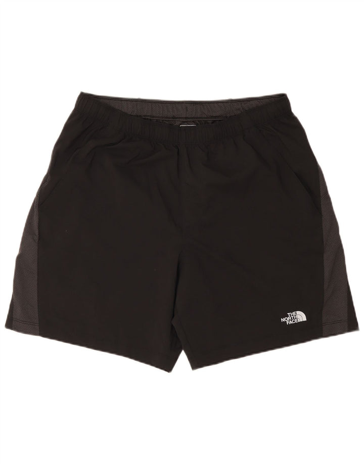 THE NORTH FACE Mens Sport Shorts Grande Poliéster Colourblock Preto