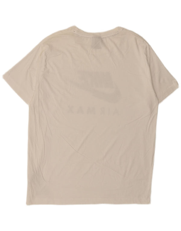 Camiseta Nike masculina gráfica Top XL algodão branco